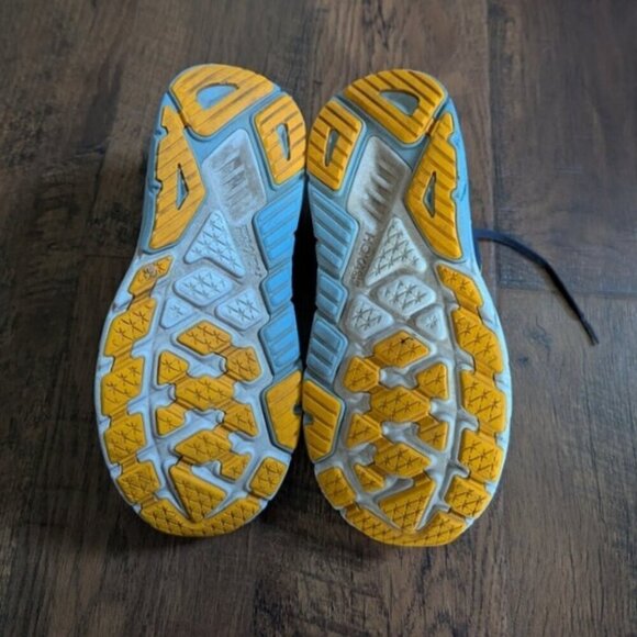 Hoka One One Arahi 5 Rubber-Trimmed Mesh Running Sneakers - Blue Size 9 2E-Wide main image 8